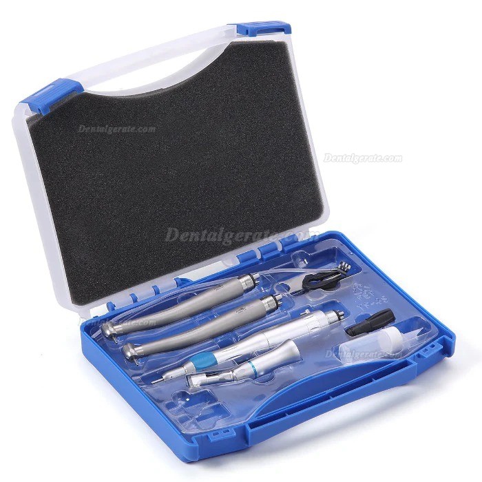 Dental Hoch- und Niedriggeschwindigkeits Handst&uuml;ck Set, 4-Loch